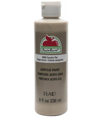 Plaid Apple Barrel Acrylic Paint - Country Tan 8oz
